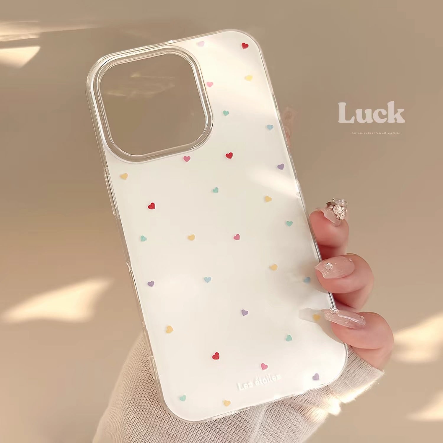 iPhone 16Plus - Colorful Heart Case