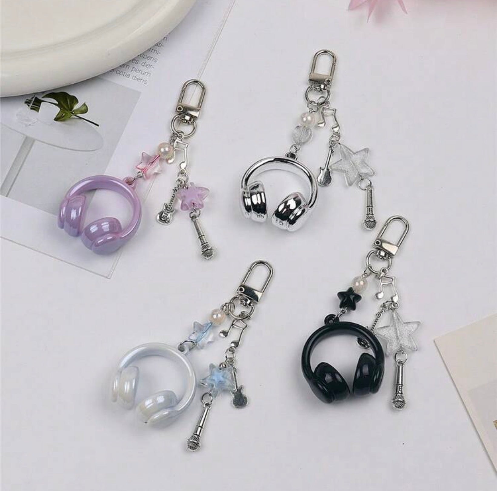 Keychain D-7, Headphone Charm