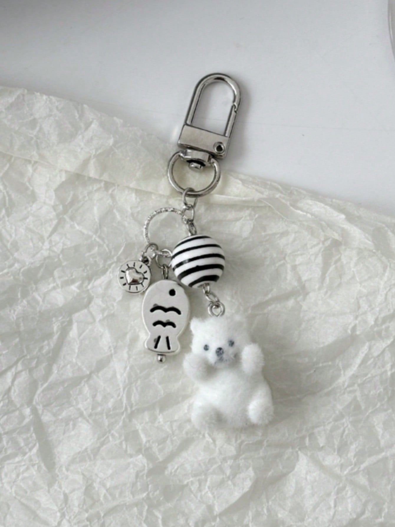 Keychain D-3, Bear Charm
