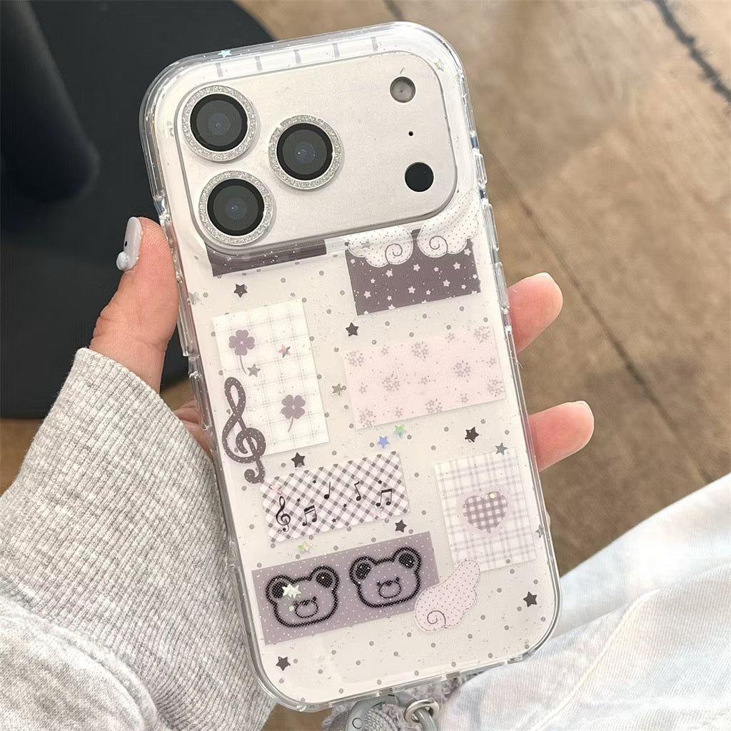 iPhone 17Pro - Glitter Bear Case