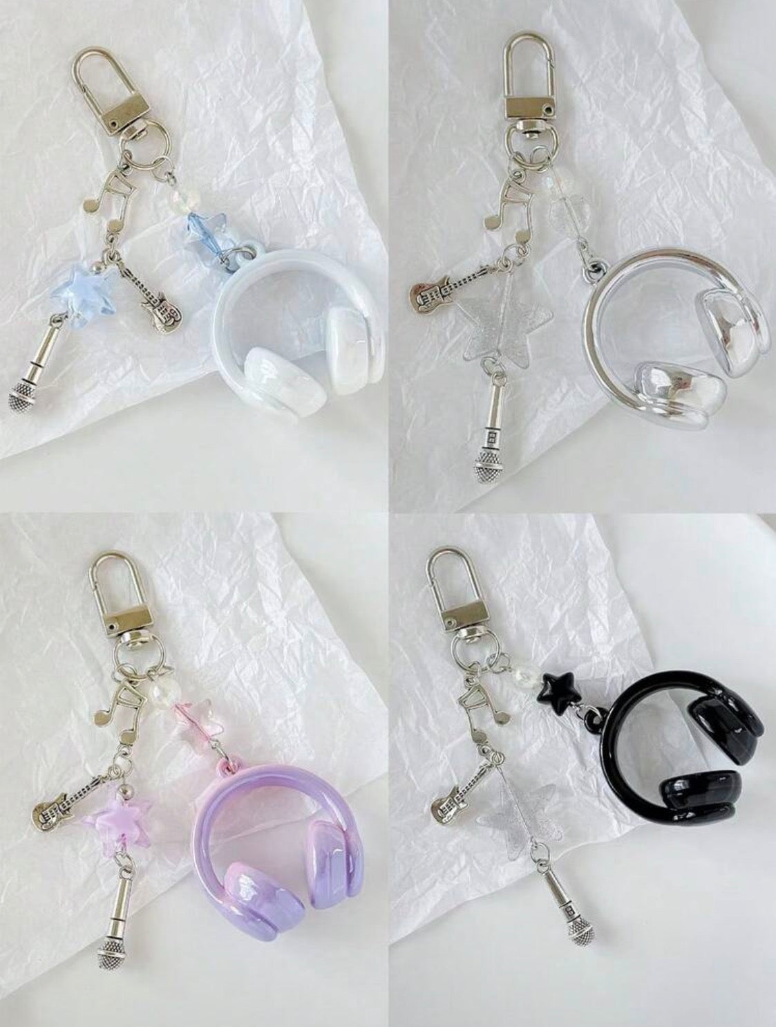 Keychain D-7, Headphone Charm
