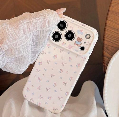 iPhone 13/14 - Floral Bear Case