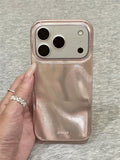 iPhone 16 - Reflect Case (Gold & Pink)