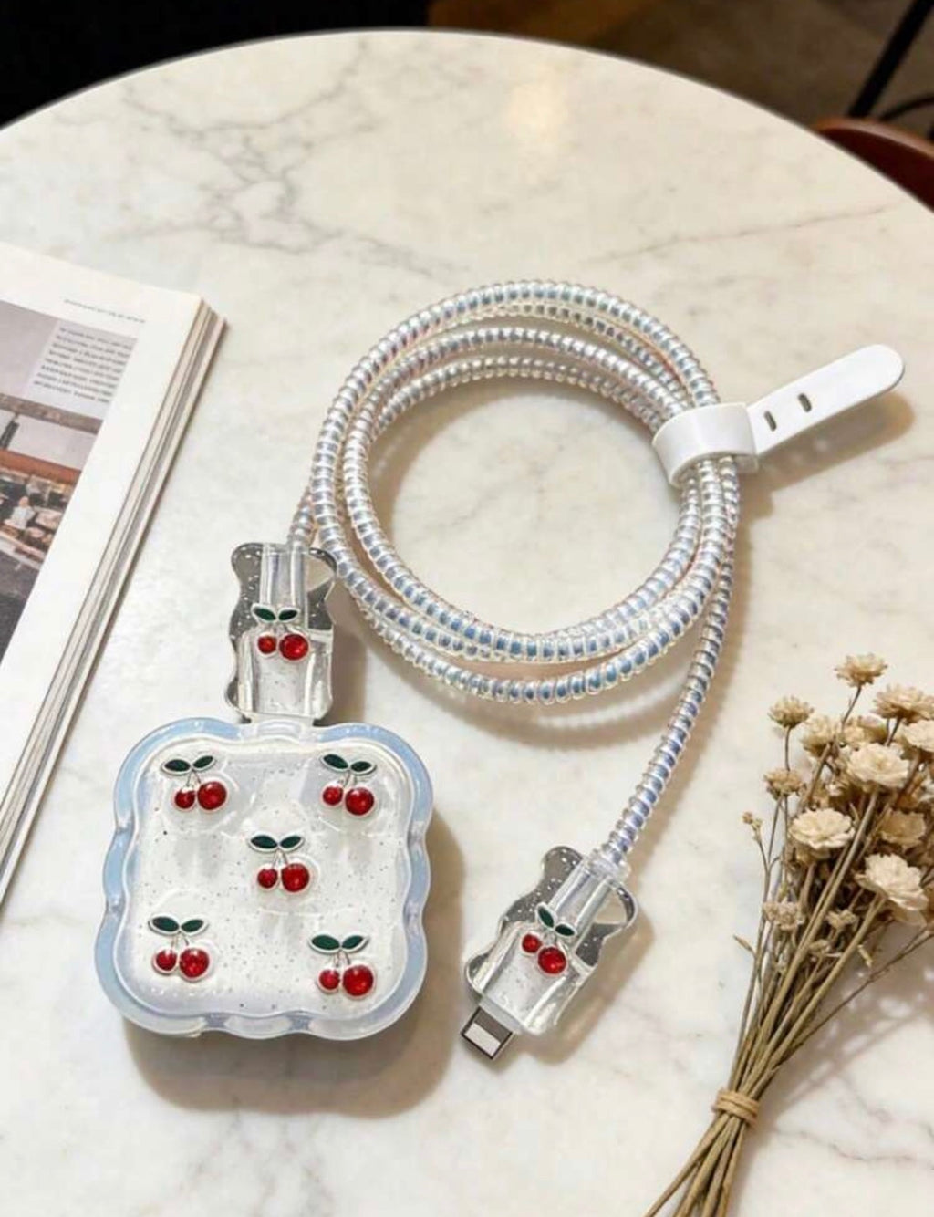 iOS 3Pin 20W - Cherry Cable Protector