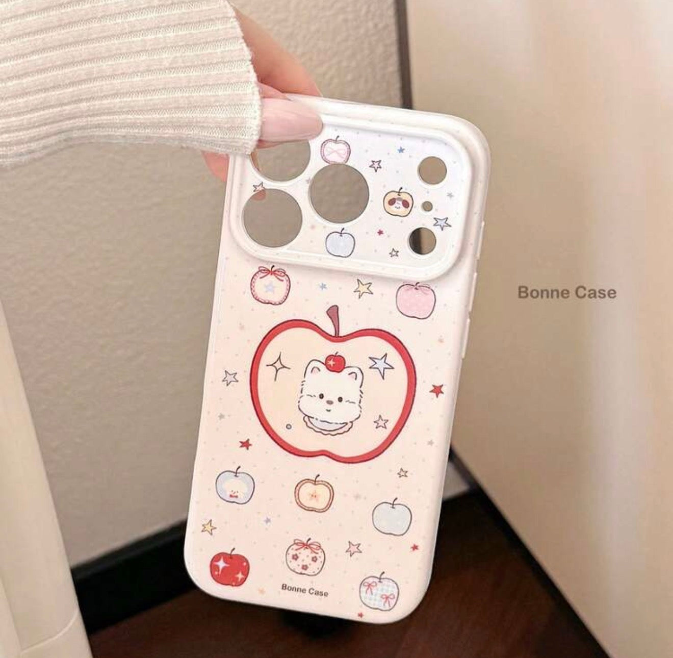 iPhone 13/14 - Cute Apple Dog Case