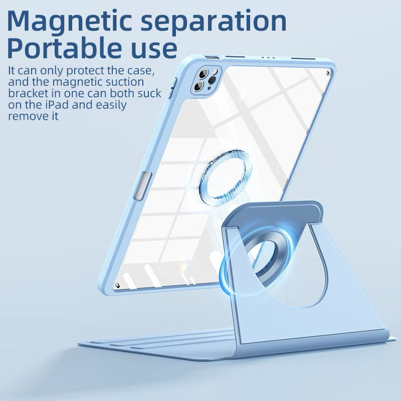 iPad Case, Detachable Magnetic Case