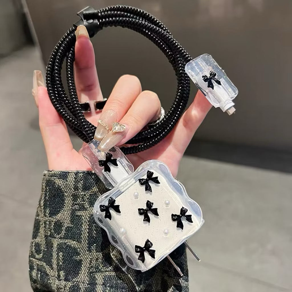 iOS 2Pin 18W, 20W Charger Protector (Fancy)