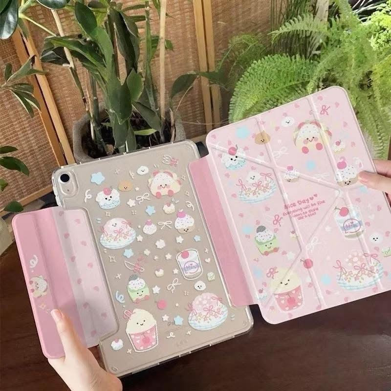 iPad Case, 3+Y-Fold (Magnetic Flap)