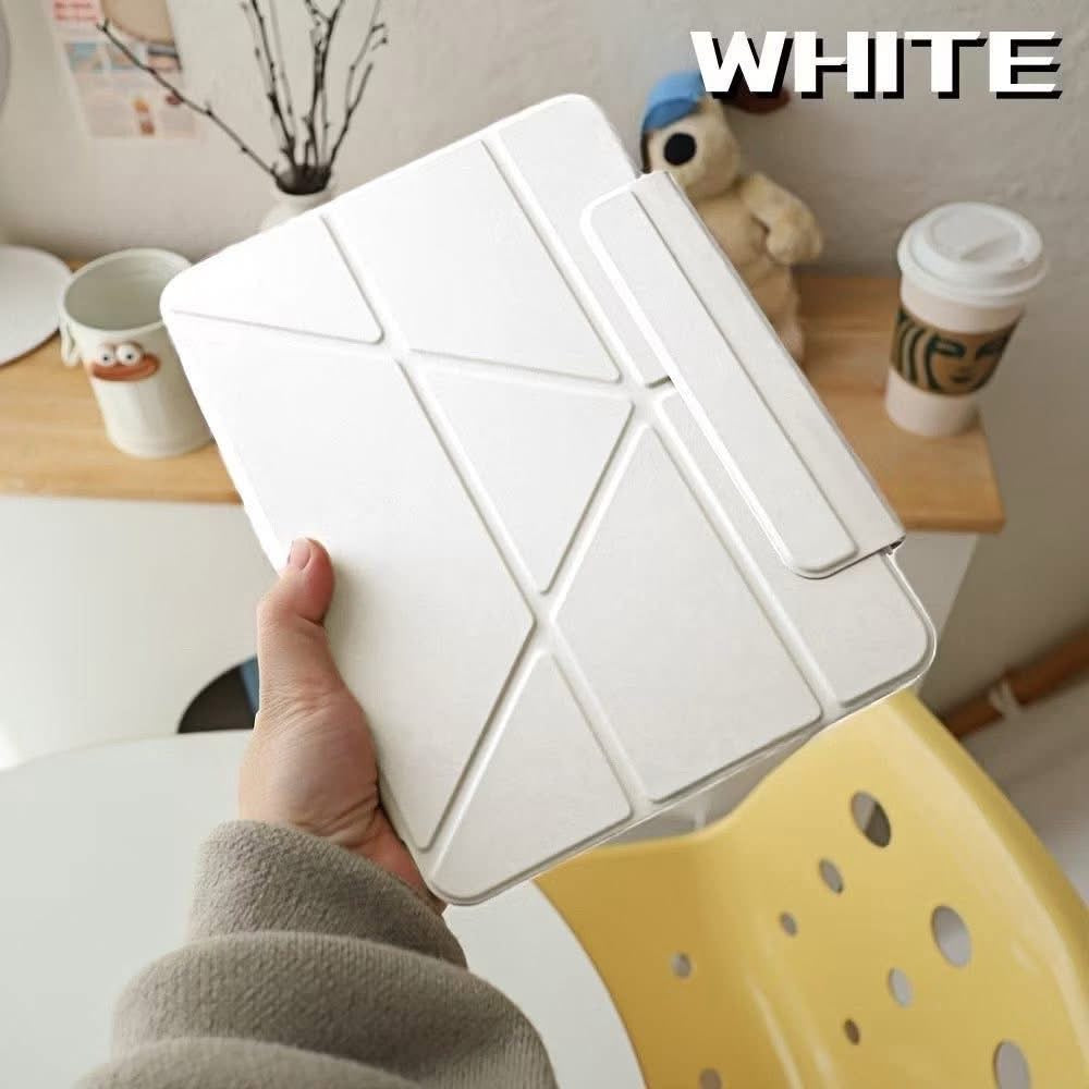 iPad Case, 3+Y-Fold (Plain Case with Magnetic Flap)