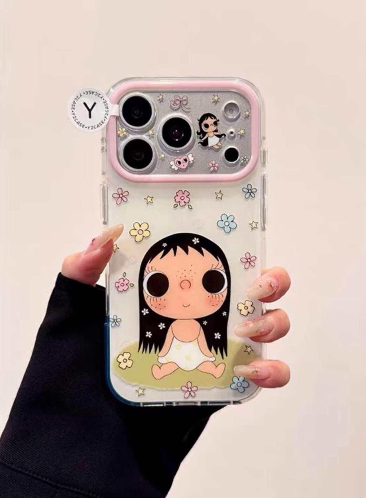 iPhone 15 - Cute Girl IMD Case (Wide Window)