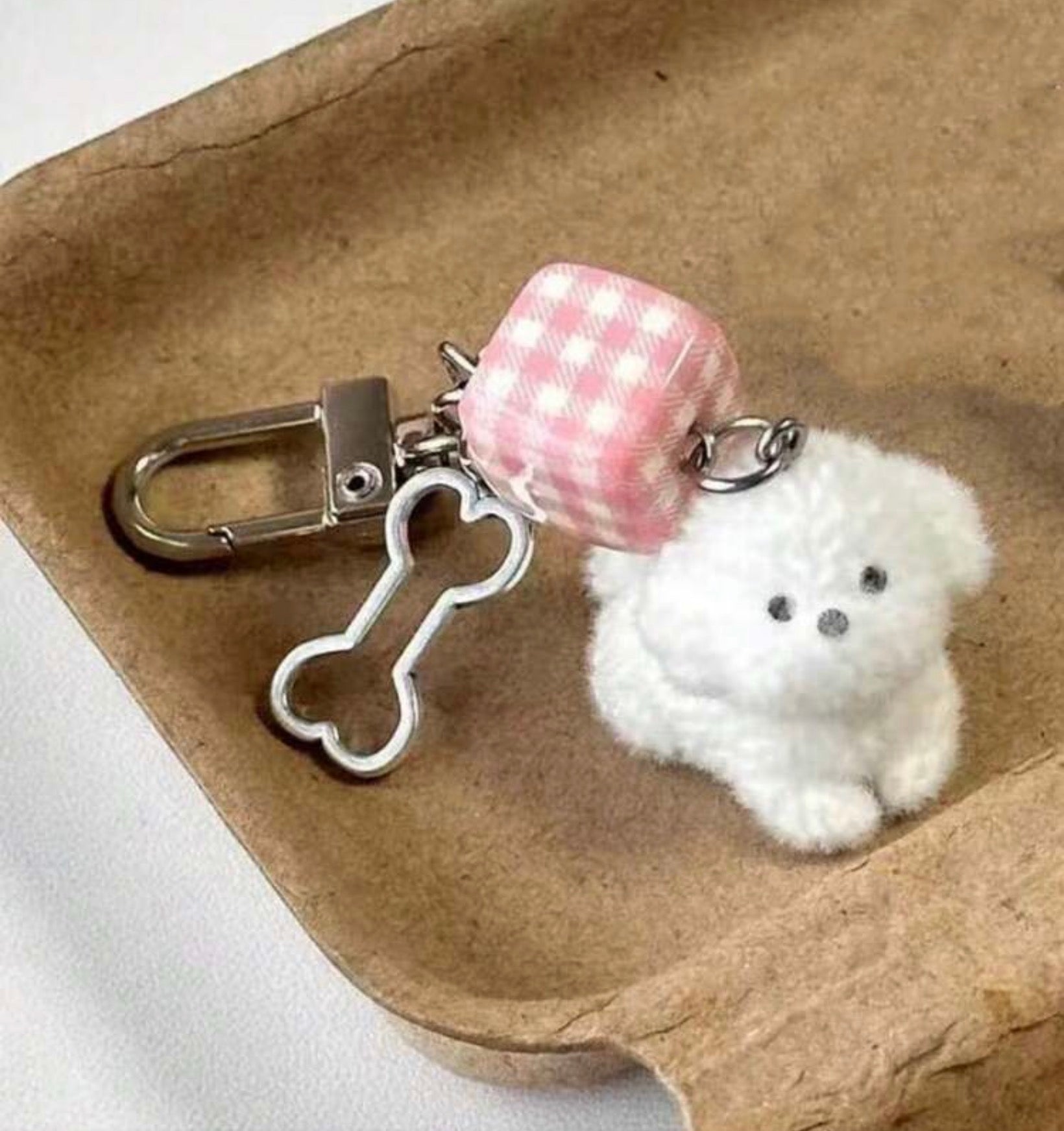 Keychain D-2, Dog Charm