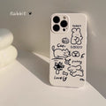 iPhone 15 - Cute Cartoon Case