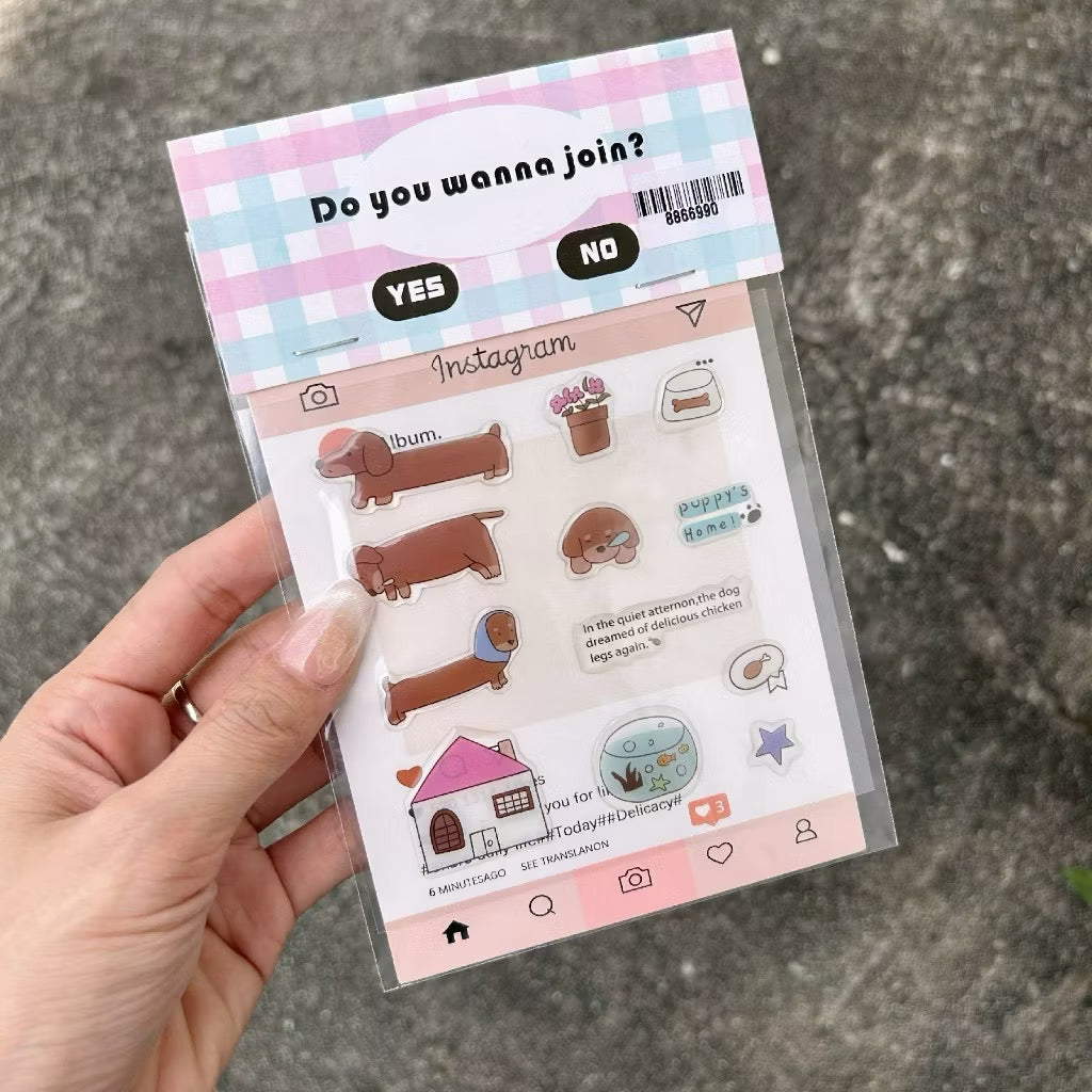 Clear Kitty Case
