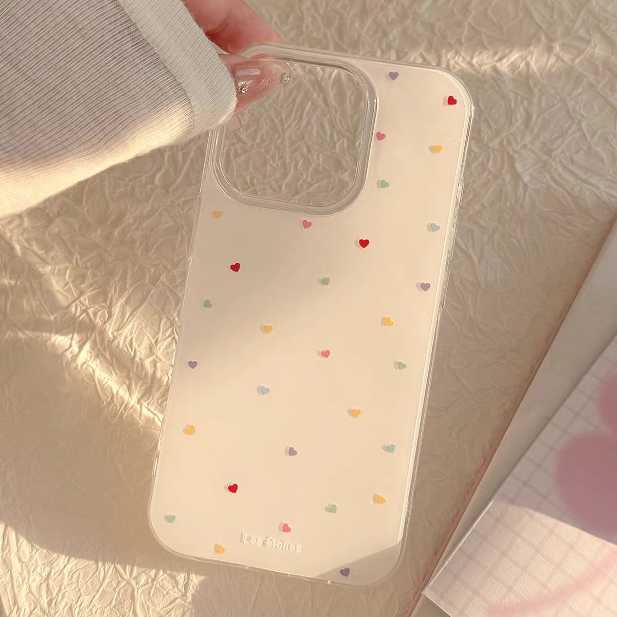 iPhone 16Plus - Colorful Heart Case