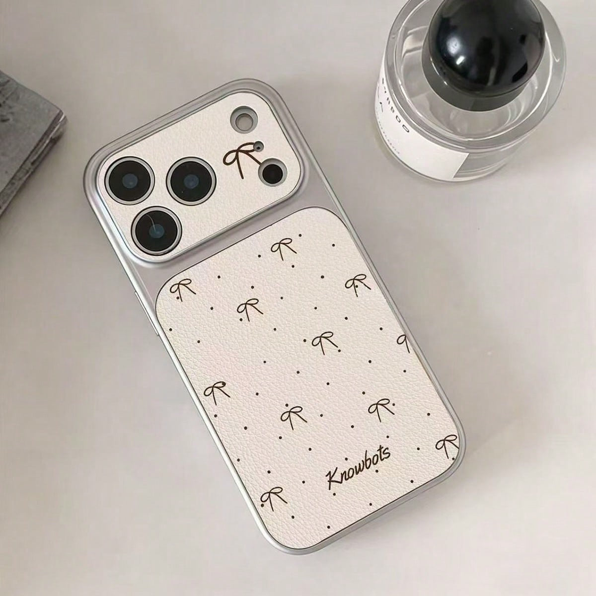 iPhone 17 Cases - Silver Frame Design