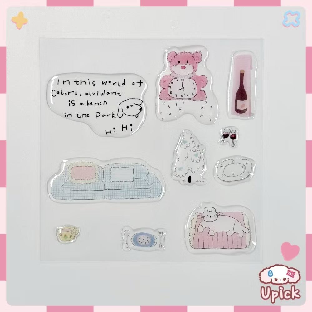 Clear Kitty Case