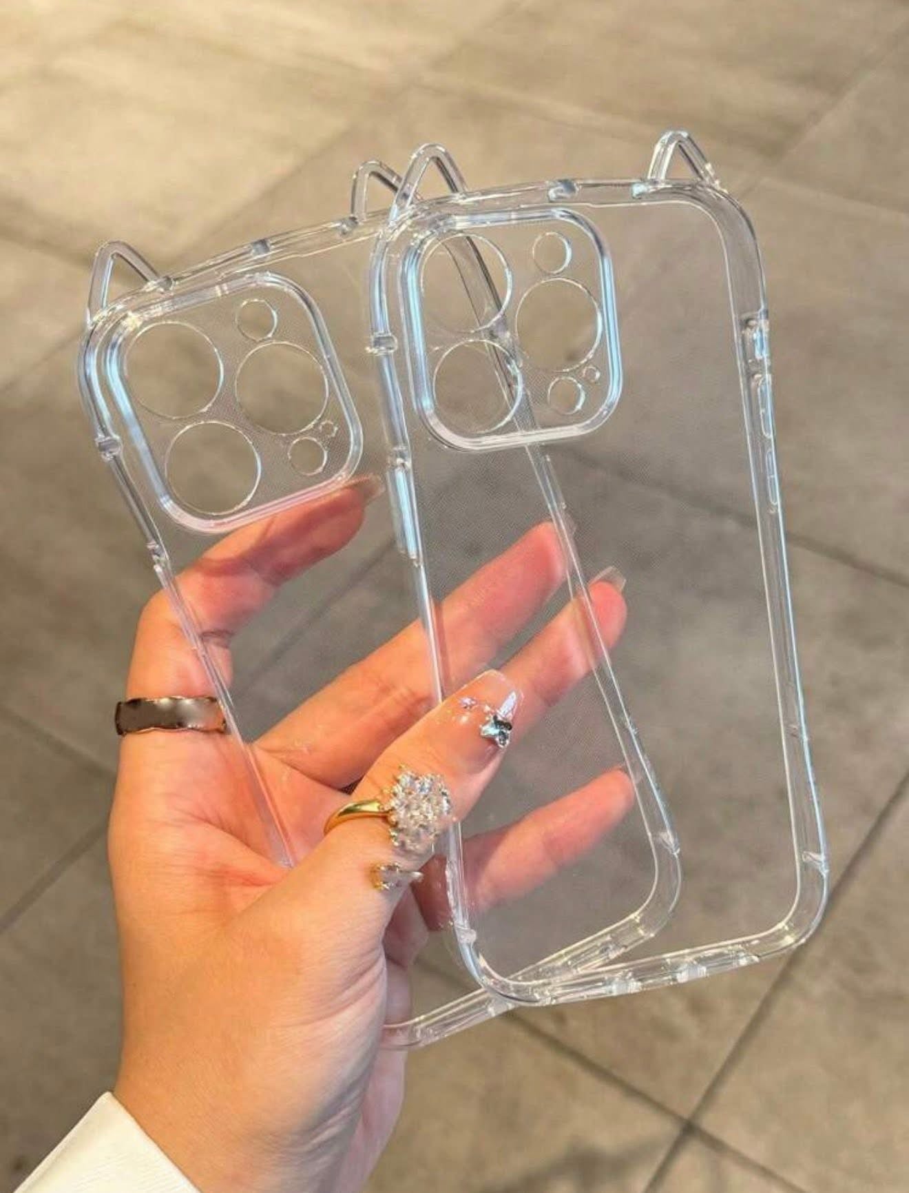 Clear Kitty Case
