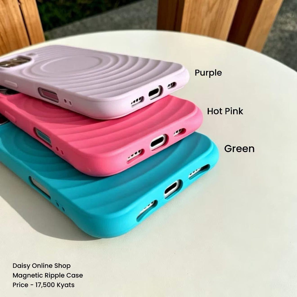 iPhone 16 - Magnetic Ripple Case