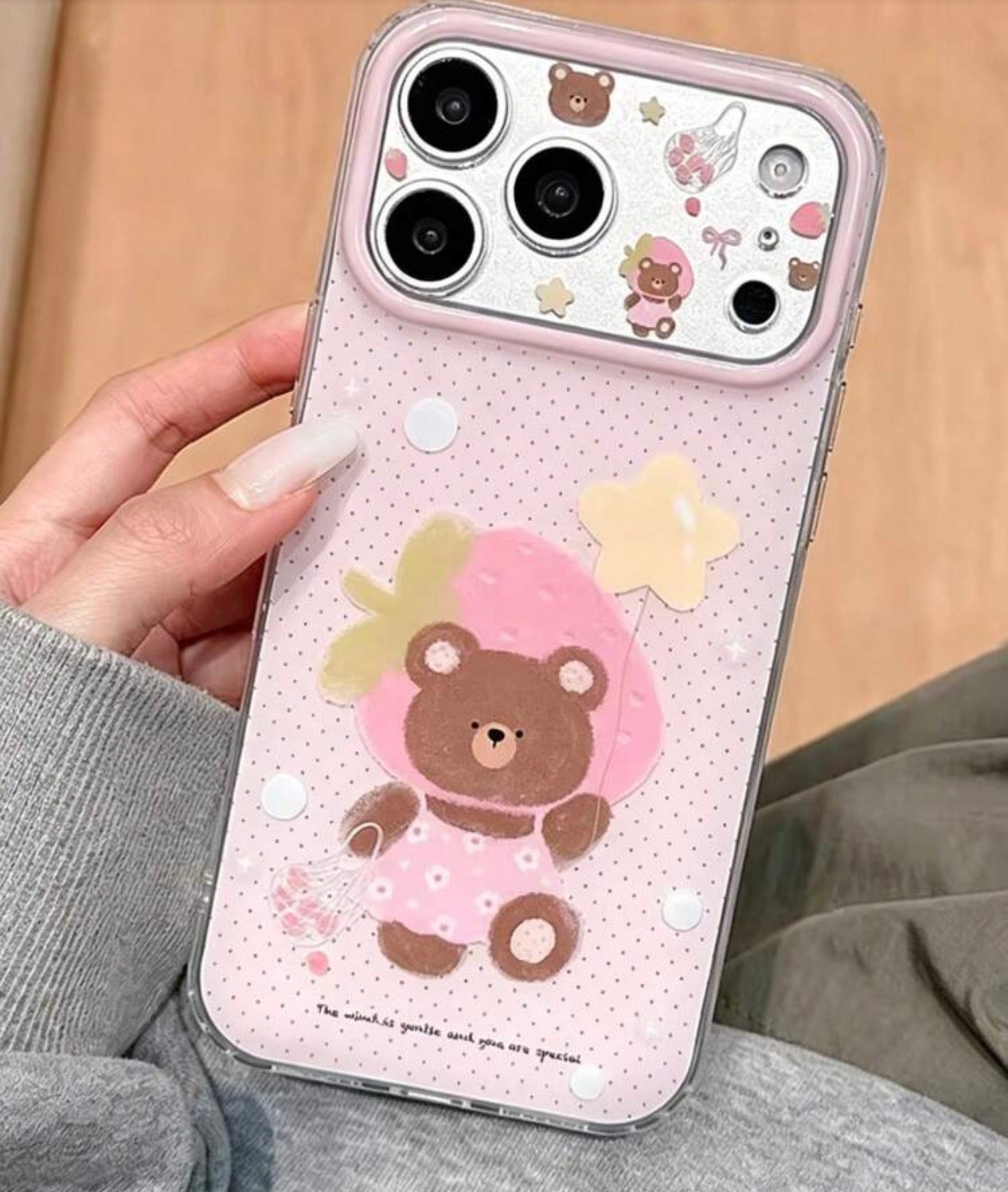 iPhone 17Promax - Pink Bear Case