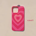 iPhone 16Plus - Hot Pink Heart Case