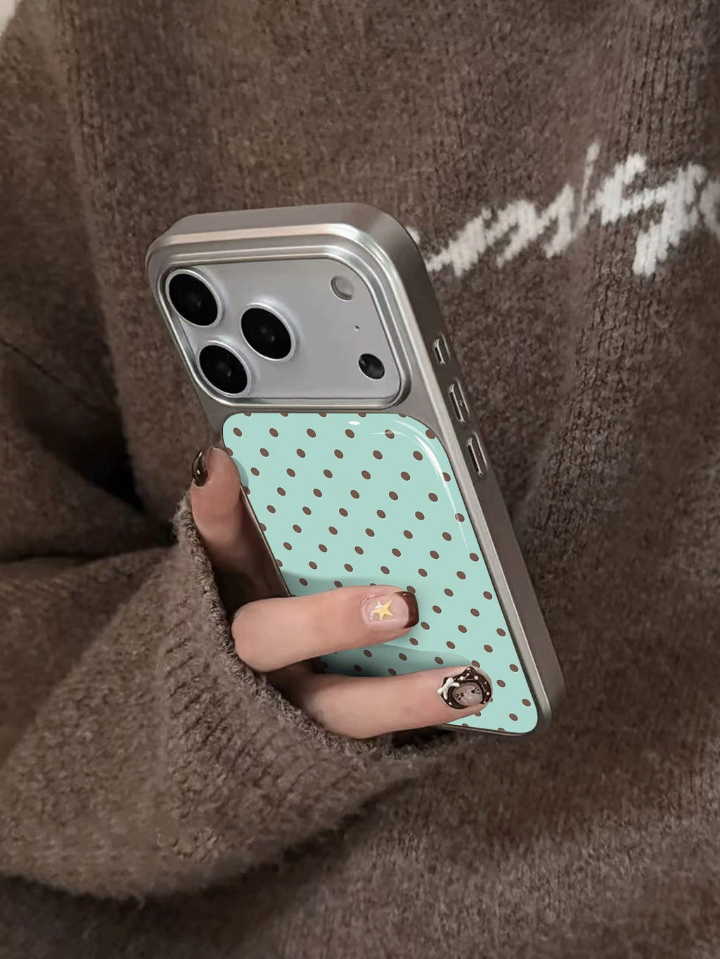 iPhone 17 Cases - Silver Frame Design