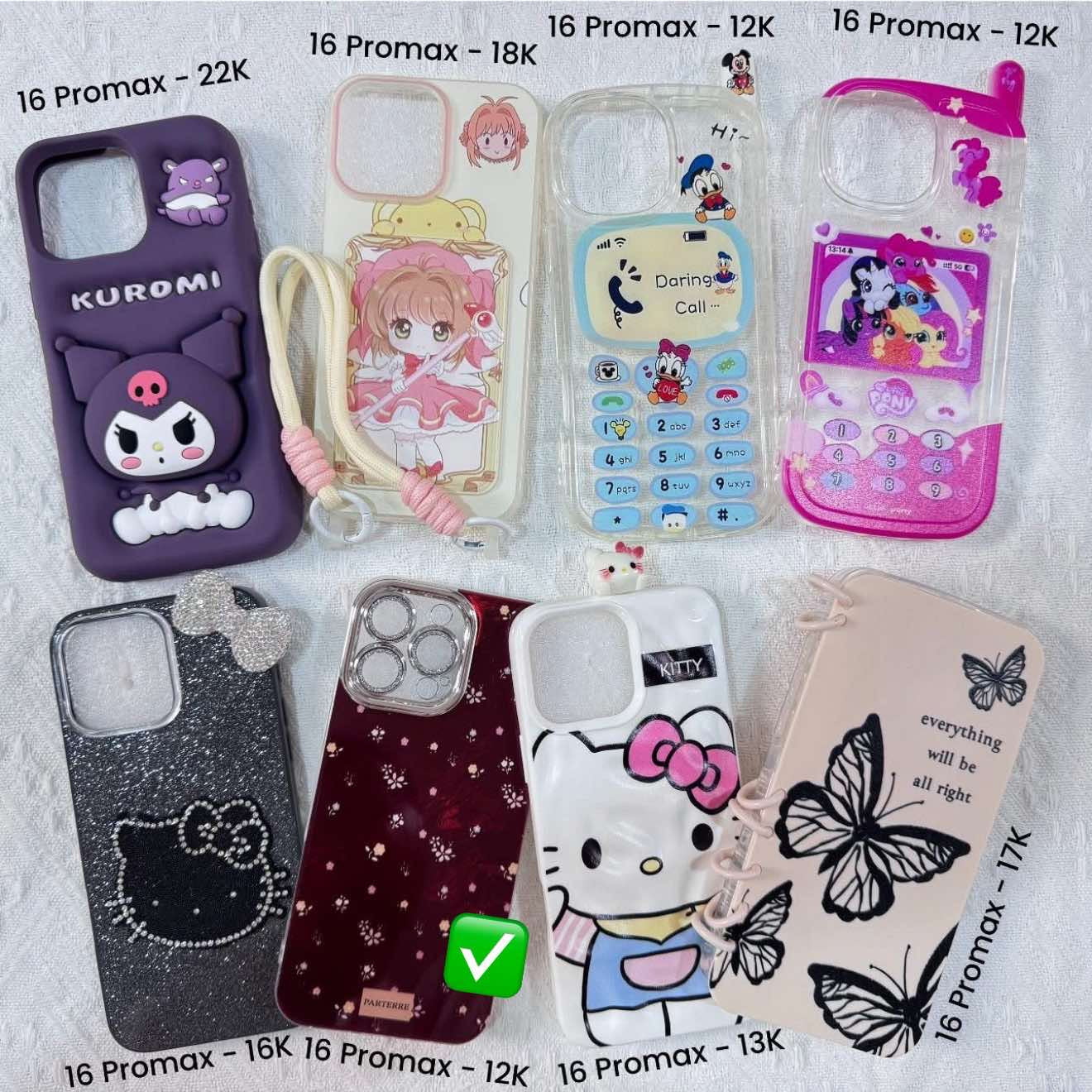iPhone 16 Promax Cases - Part 1