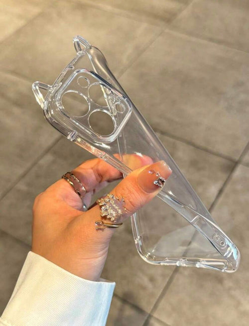 Clear Kitty Case