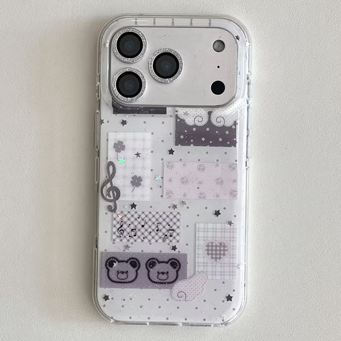 iPhone 17Pro - Glitter Bear Case