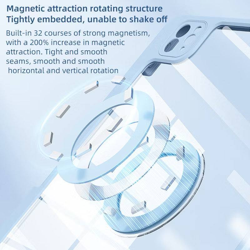 iPad Case, Detachable Magnetic Case