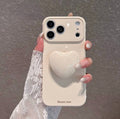 iPhone 17 - Heart Stand Case (Wide Window)