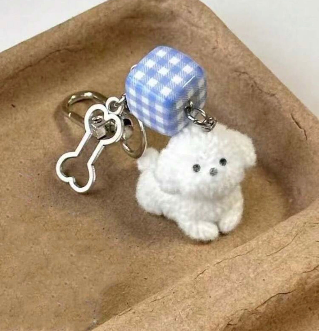 Keychain D-1, Dog Charm