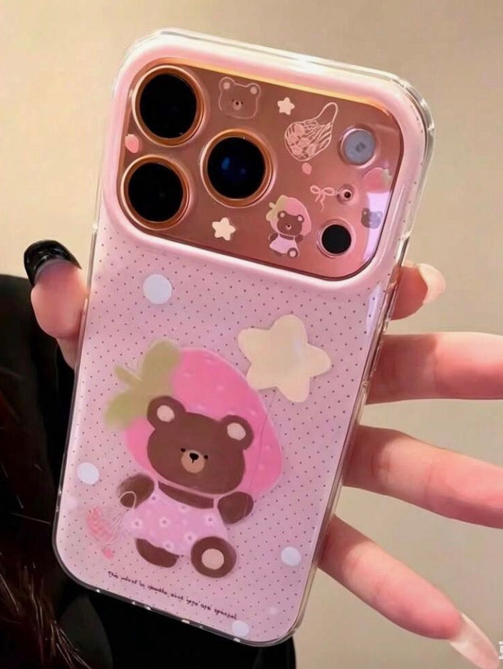 iPhone 17Promax - Pink Bear Case