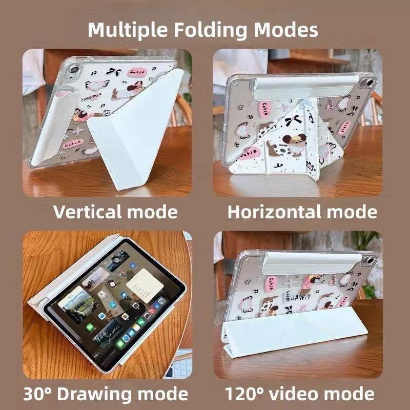 iPad Case, 3+Y-Fold (Magnetic Flap)
