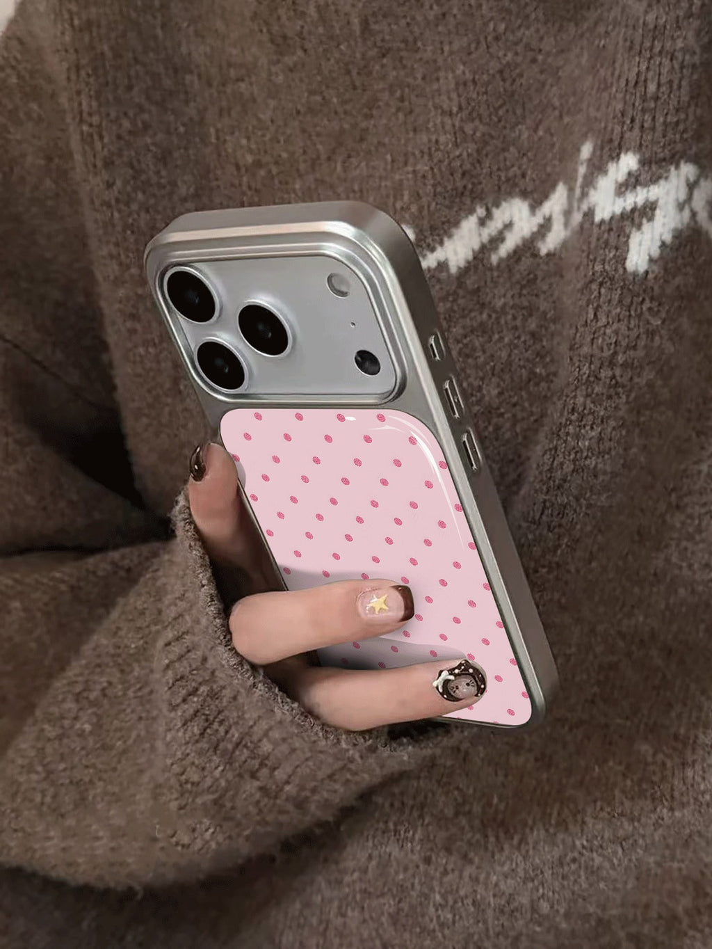iPhone 17 Cases - Silver Frame Design