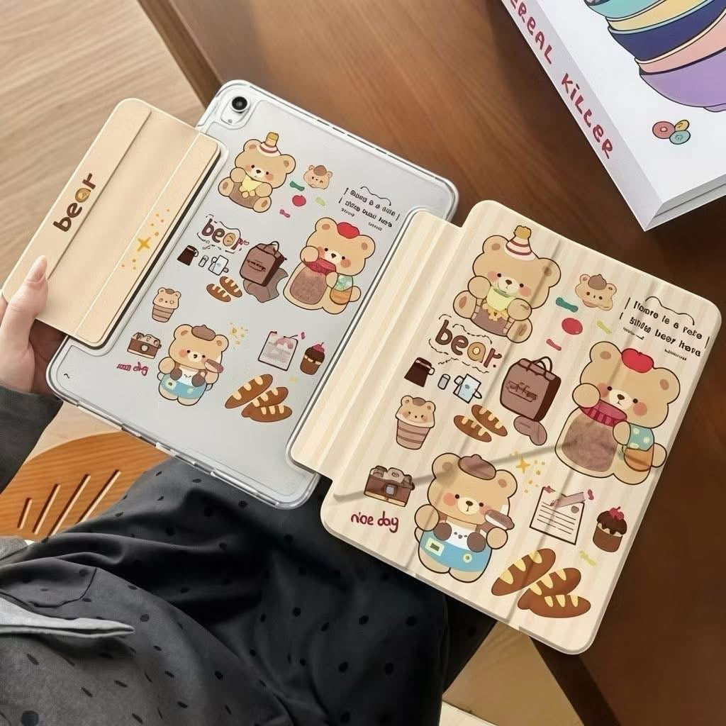 iPad Case, 3+Y-Fold (Magnetic Flap)