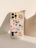 iPhone 16 - Cartoon Case (Wide Window)