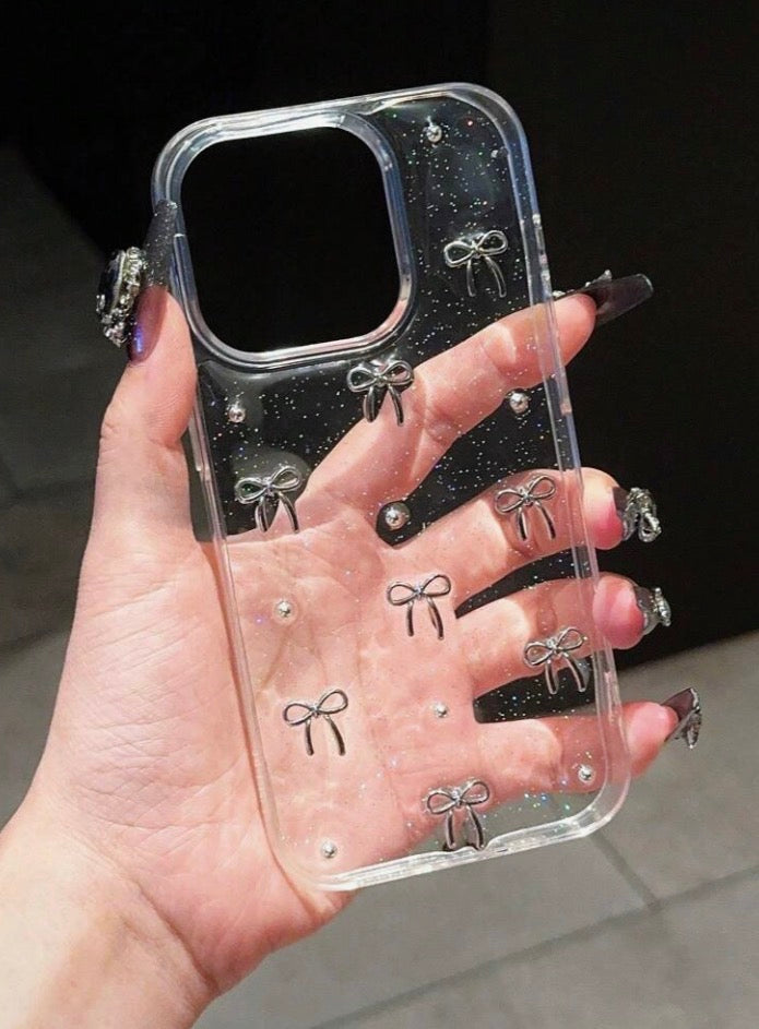 iPhone 11 - 3D Silver Ribbon Case