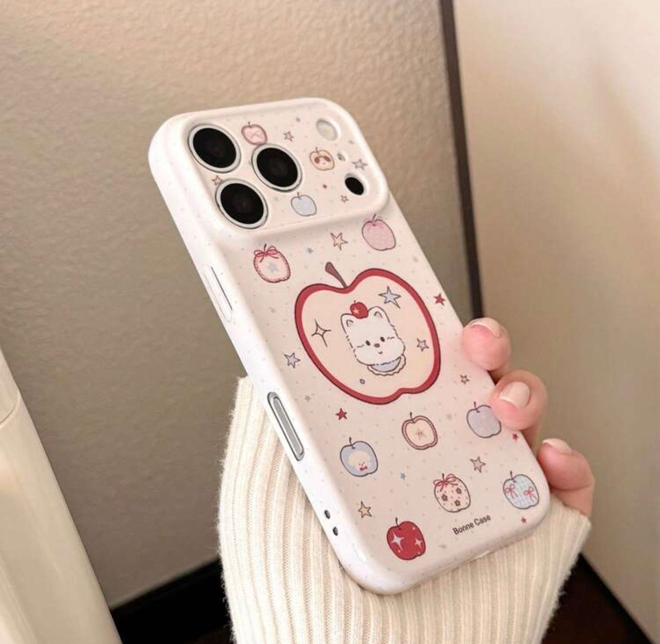 iPhone 13/14 - Cute Apple Dog Case