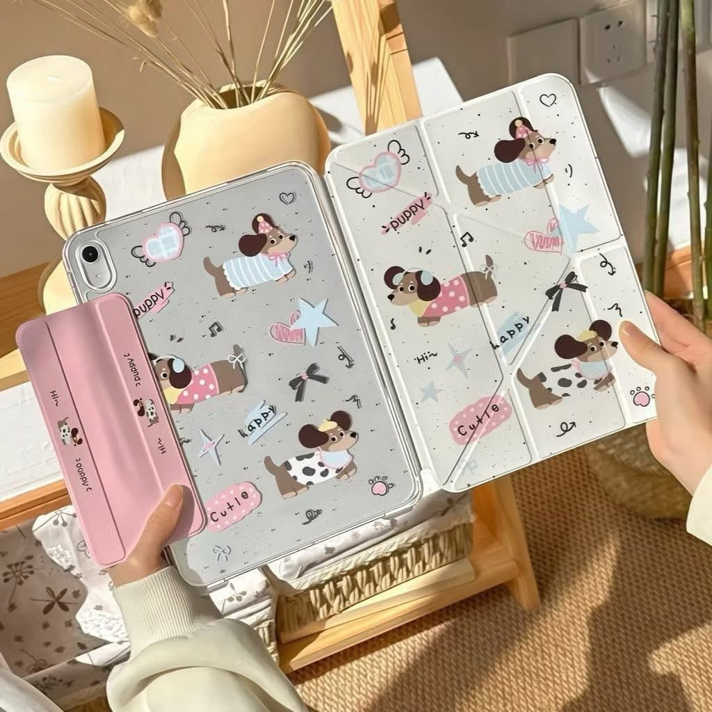 iPad Case, 3+Y-Fold (Magnetic Flap)