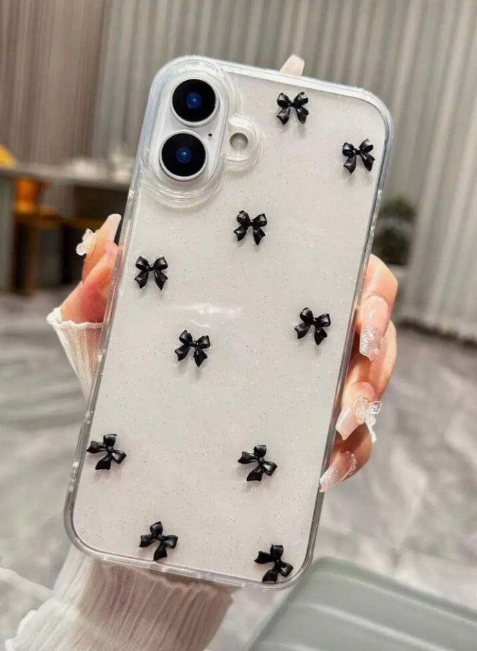 iPhone 11 - 3D Black Ribbon Case