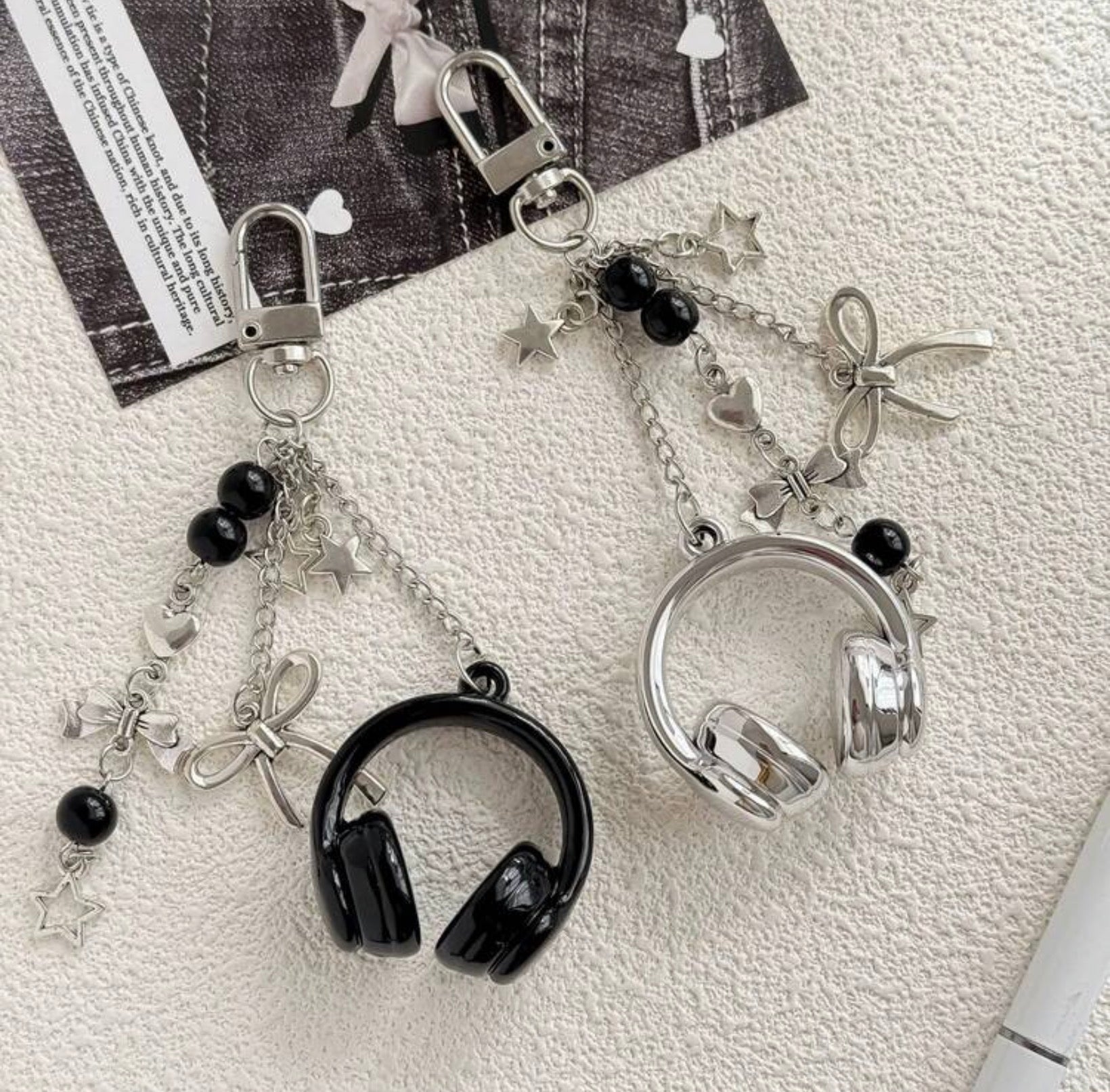 Keychain D-6, Headphone Charm