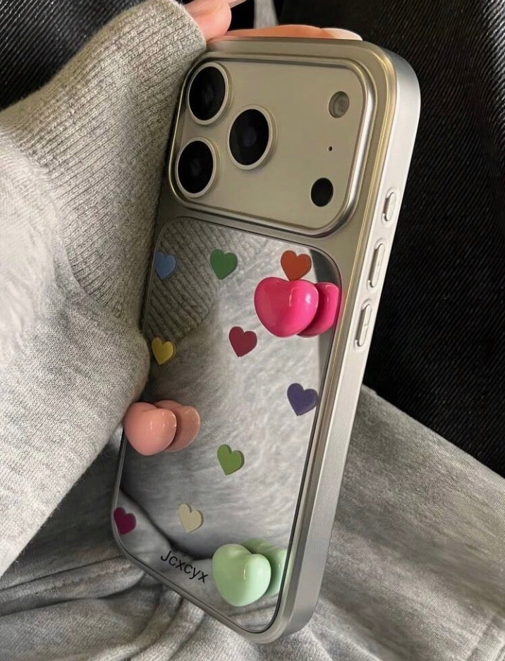 iPhone 17 - 3D Heart Case