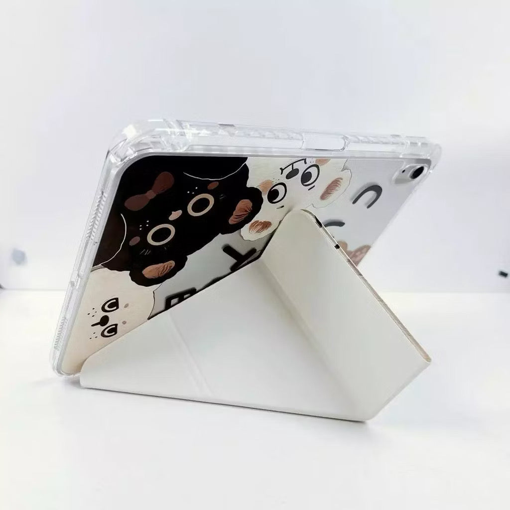 iPad Case, Brown Bear (3+Y-Fold)