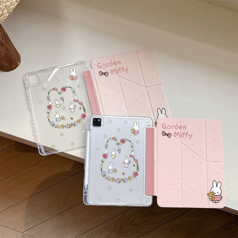 iPad Case, Miffy Pink (3+Y-Fold) Base, Air