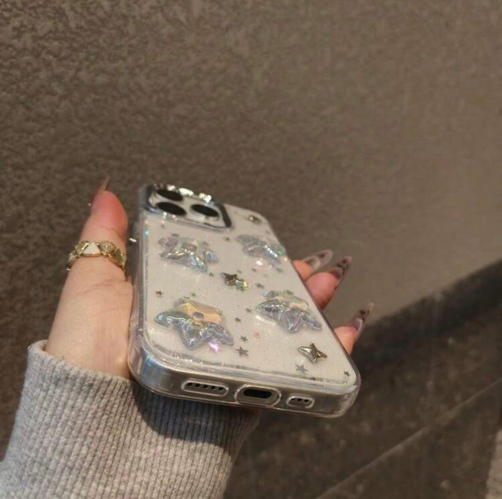 iPhone 17 - 3D Star Resin Case
