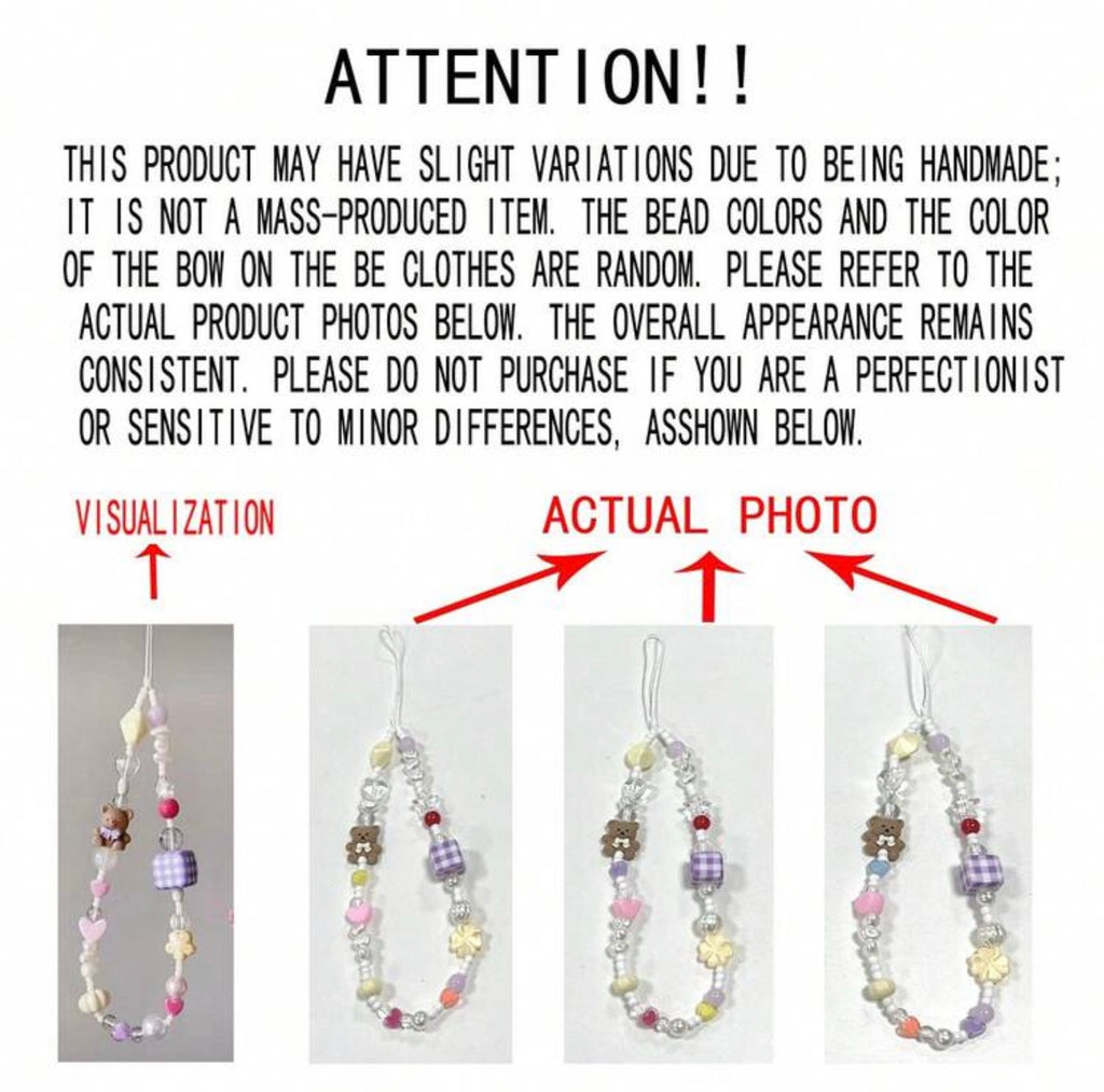 Lanyard S-1, Bear Charm