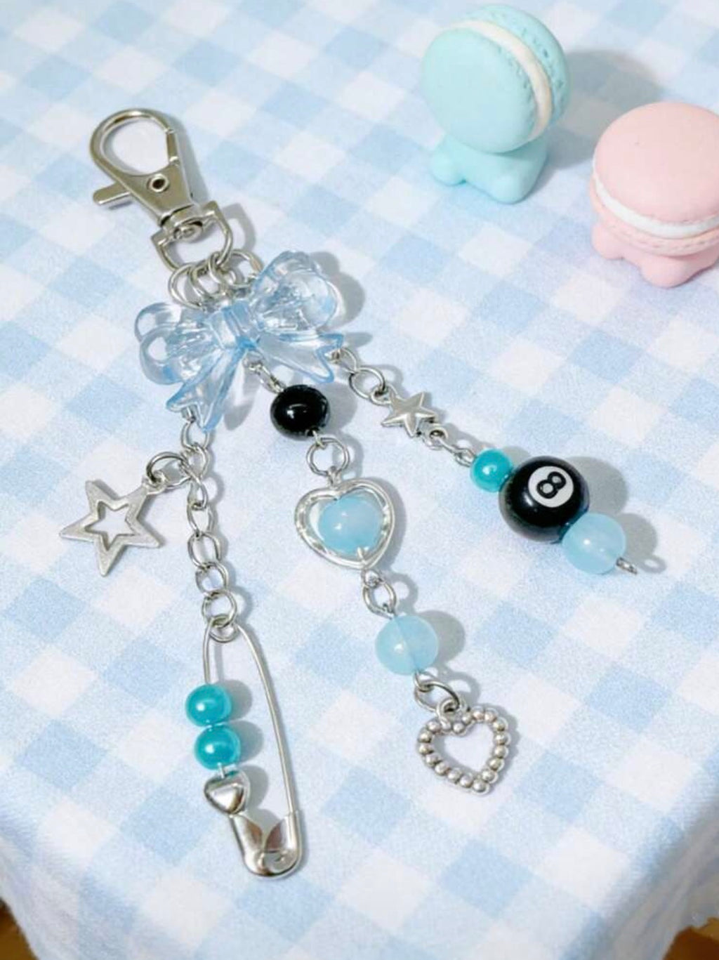 Keychain D-16, Gothic Y2K Charm