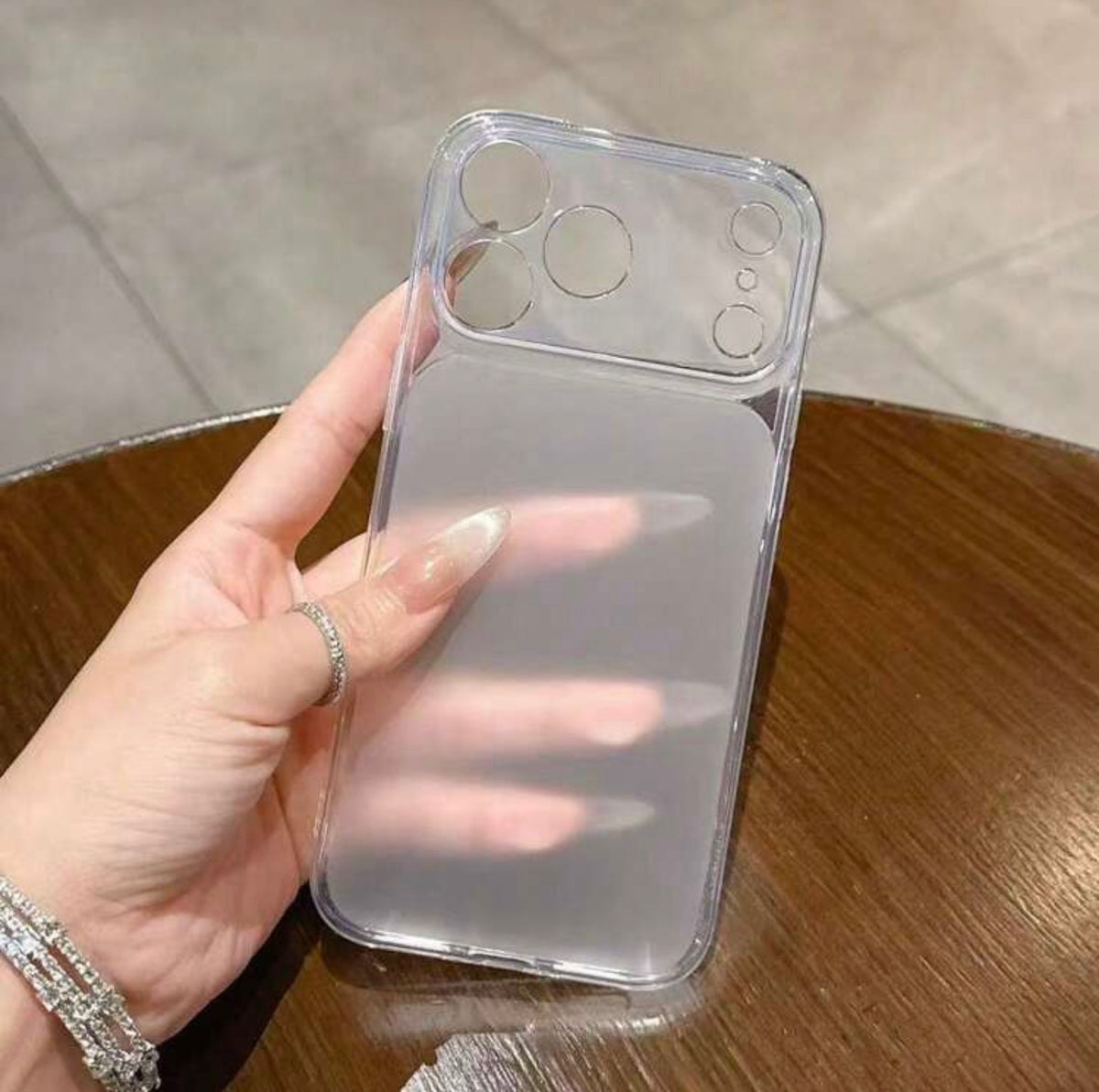 iPhone 17Pro/ 18Pro - Matte Clear Case