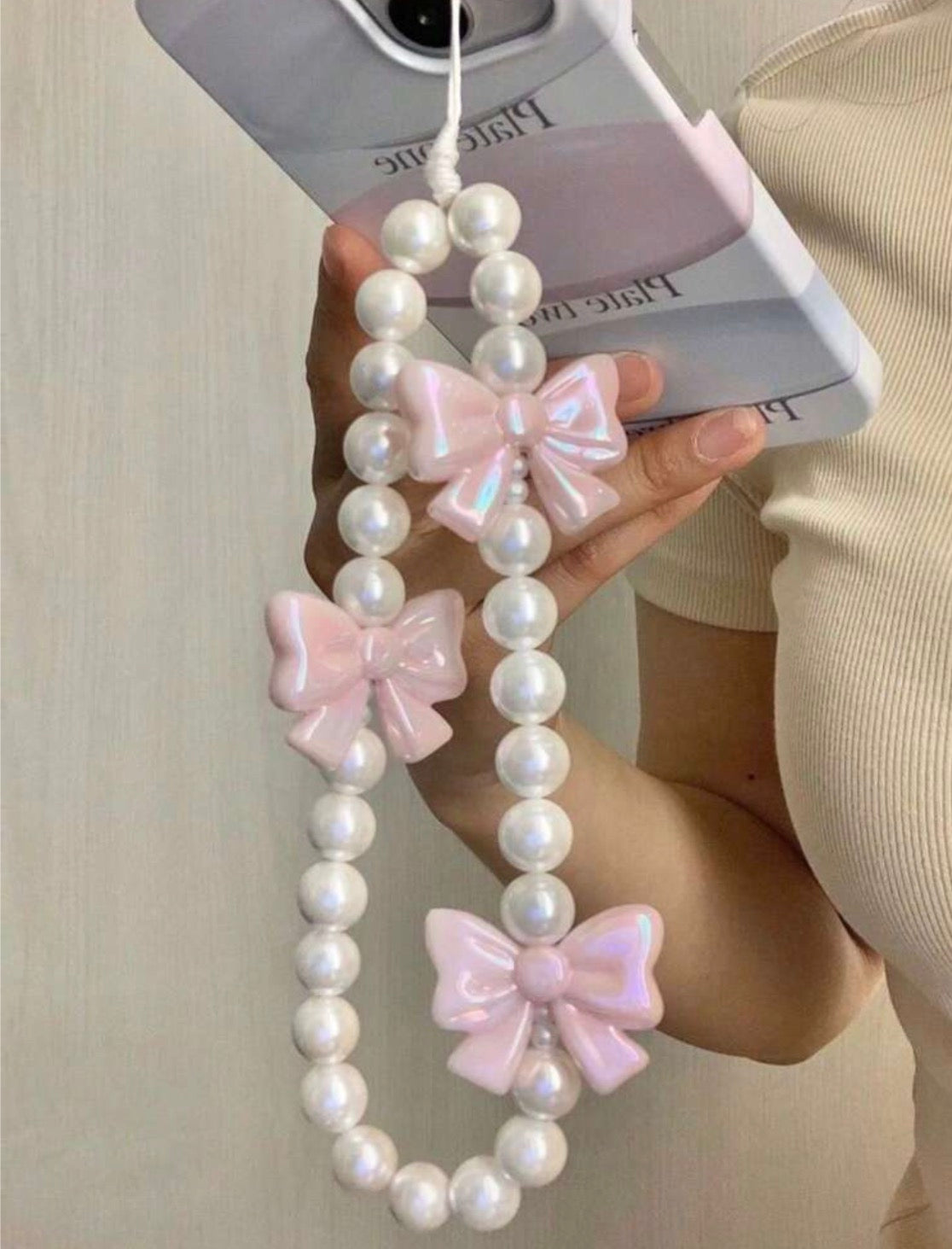 Lanyard S-5, Pearl Charm