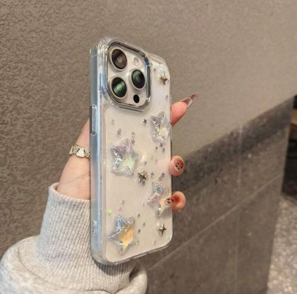 iPhone 17 - 3D Star Resin Case